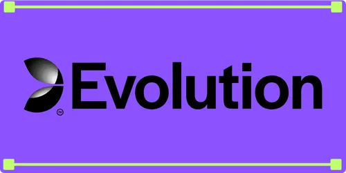 Evolution logo on Jokery Casino (jokerycasinos.com)